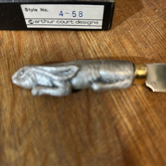 Arthur Court Silver and Gold Grooming Tools Set - Picture 3 of 4